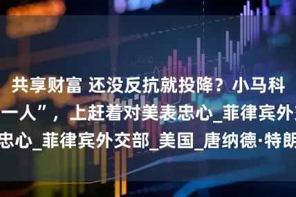 共享财富 还没反抗就投降？小马科斯要当东盟“第一人”，上赶着对美表忠心_菲律宾外交部_美国_唐纳德·特朗普